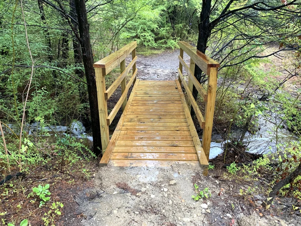  The two new bridges did their job nicely. 