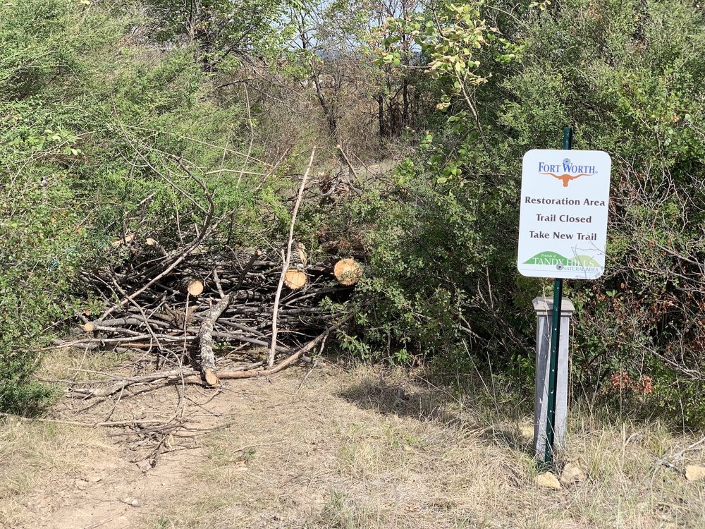  This trail is now closed.  