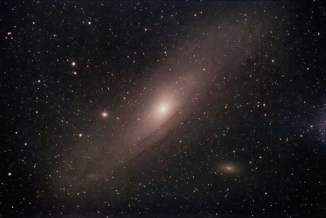  M-31, aka:  The Andromeda Galaxy , photo by  Peter Tijerina  