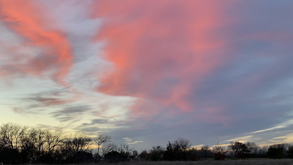  There was pink magic in the sky on 12/19/2023. 