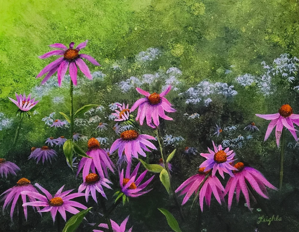   Coneflower Medley  2023 (11x14) 