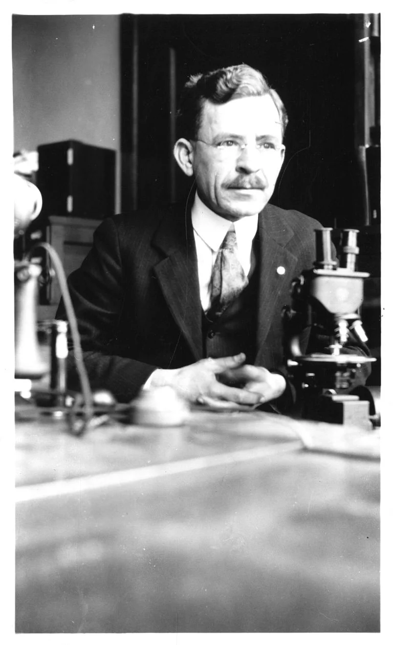   William Brodbeck Herms  (1876-1949), Professor of Parasitology and head of the Division of Entomology and Parasitology, University of California. Smithsonian Institution Archives 