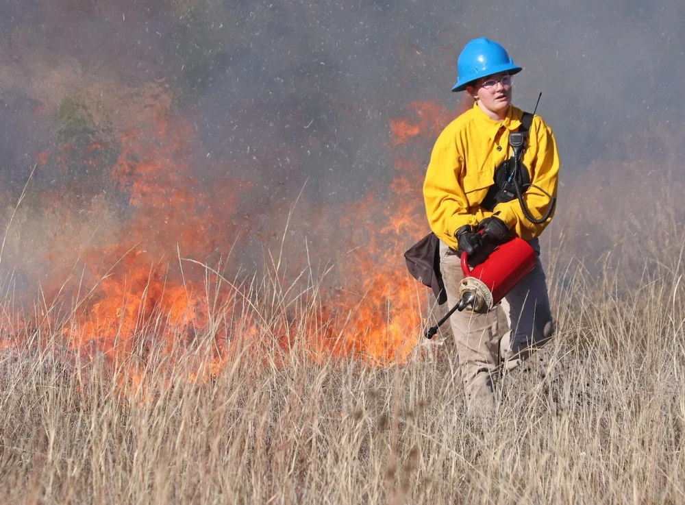  Former summer Intern,  Paige Priddy . (photo by Greg Hughes) 