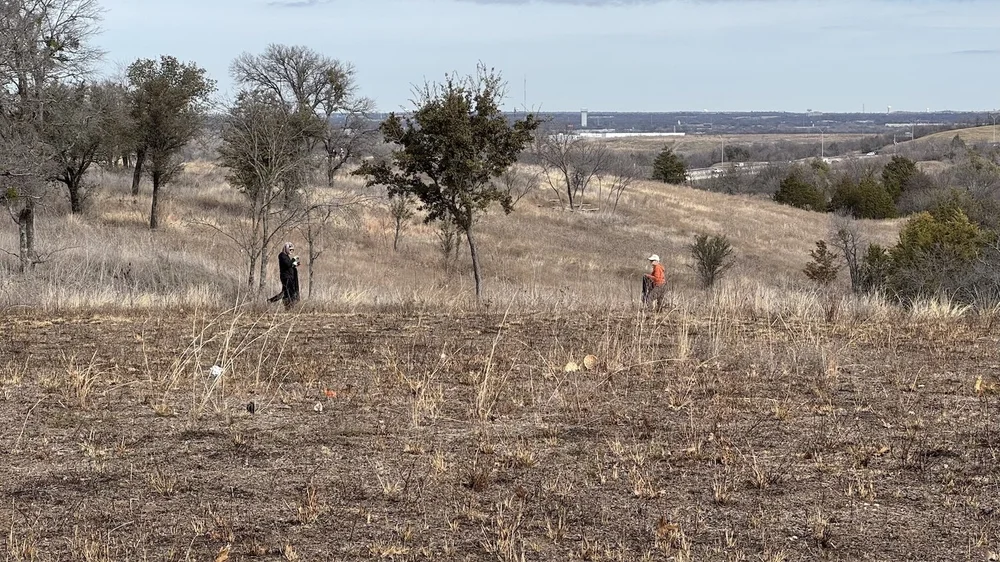   A group of five Cross Timbers Master Naturalists volunteered to do a clean up on 1/25th. Grazie mille, ladies! 