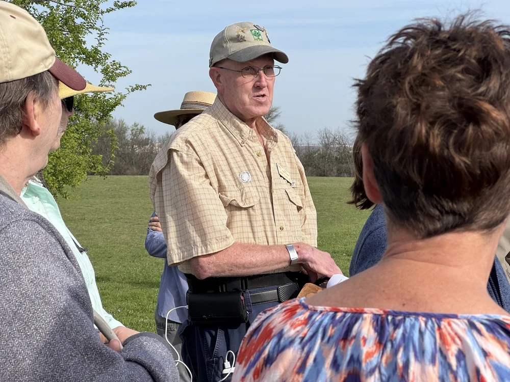  Naturalist,  Jeff Quayle , helped organize and lead the walk. 