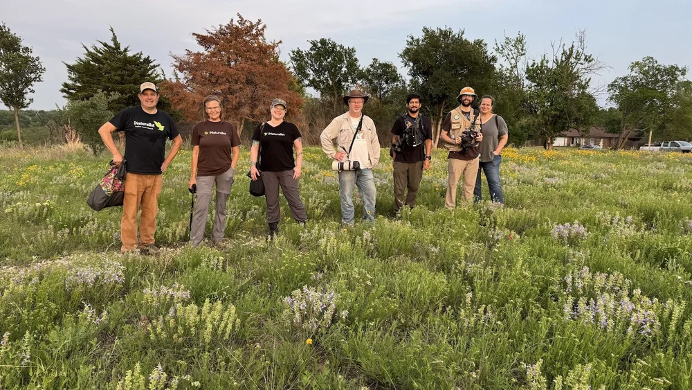  Sam Kieschnick and his A-Team of Master Naturalists. 