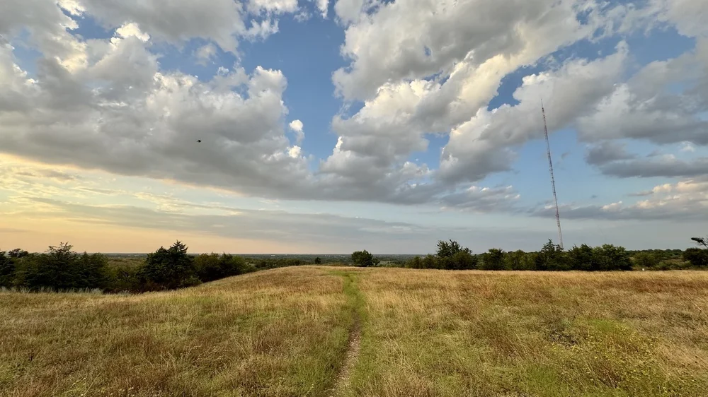  A fast and furious rain shower freshly watered the prairie. 8/21/2025. 