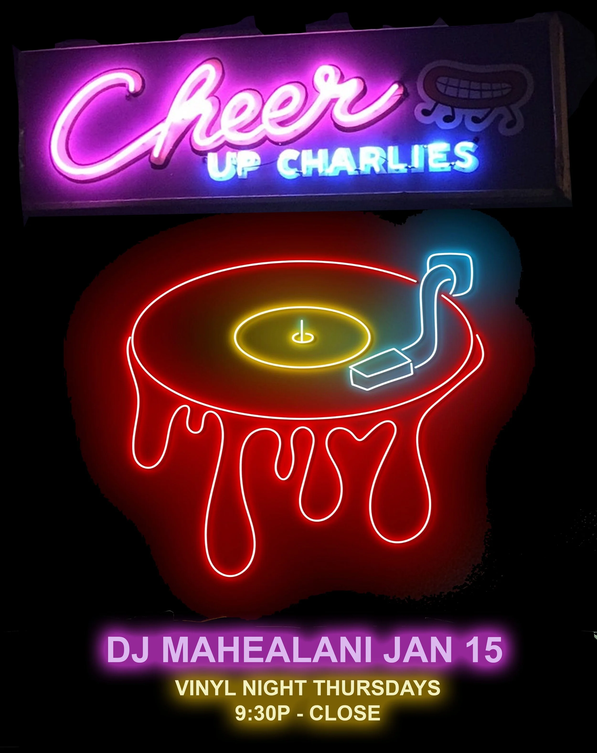 VINYL NIGHTS AT CHEER UPS!