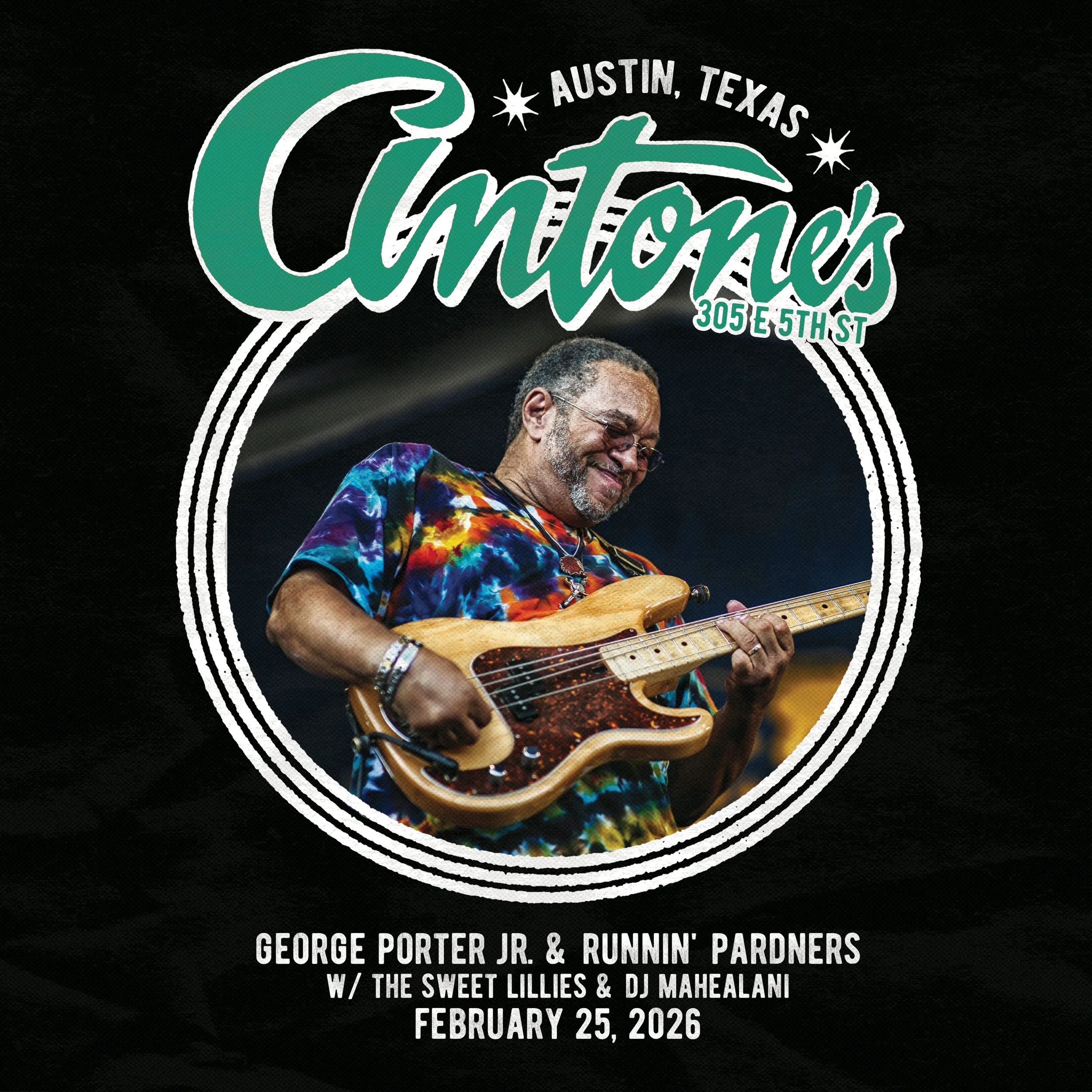 OpenIng for George Porter JR. and Runnin Pardners