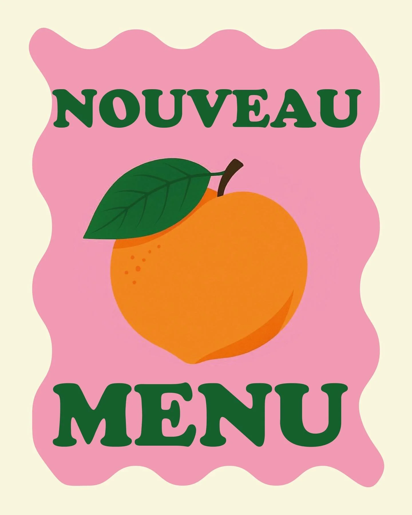 Envie de fra&icirc;cheur et de gourmandise ? Notre menu de la semaine vous attend ✨

🥗 Pour commencer
&bull; Radis multicolores en damier, beurre mont&eacute; &agrave; la moutarde &amp; pickles
&bull; Asperges vertes, ricotta / feta, &eacute;chalote