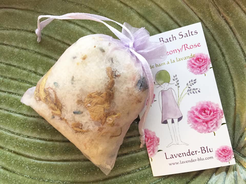 Lavender Bath Salts Workshop at Lavender-Blu