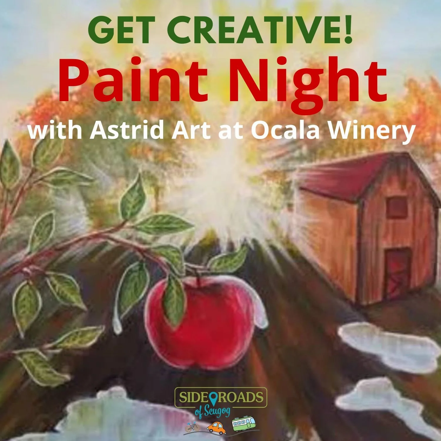 FRIDAY - Paint Afternoon at Ocala Winery
