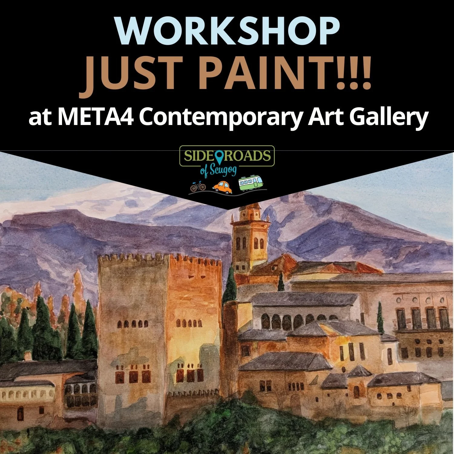 WORKSHOP - Just Paint (all Levels) Register by Sept 9