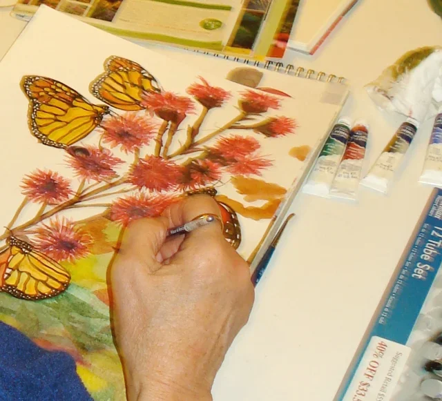 Intro to Watercolour at META4 Gallery