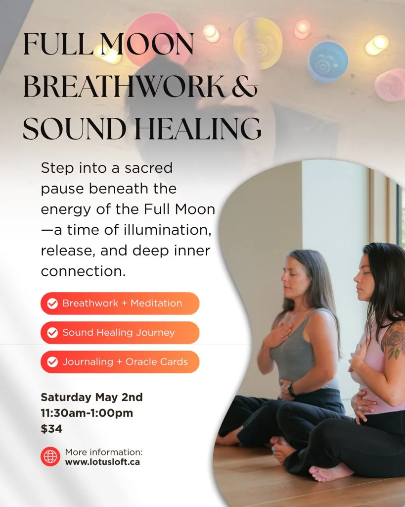 Full Moon Breathwork & Sound Healing