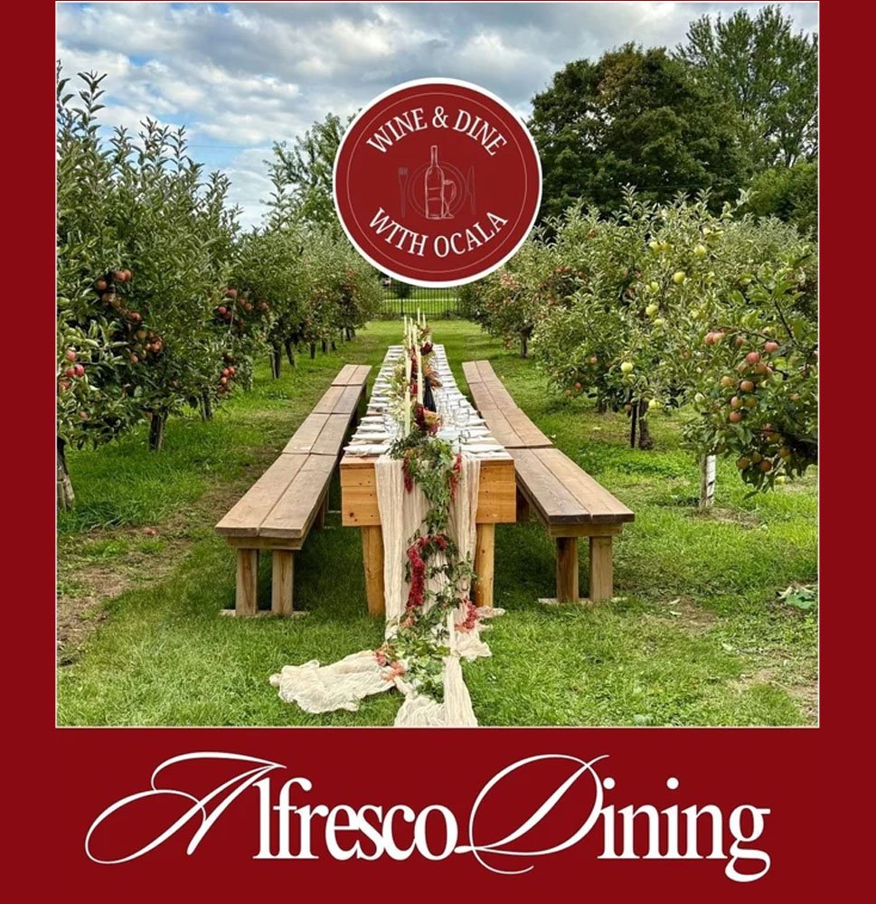 FRI: Wine &amp; Dine Alfresco at Ocala Winery