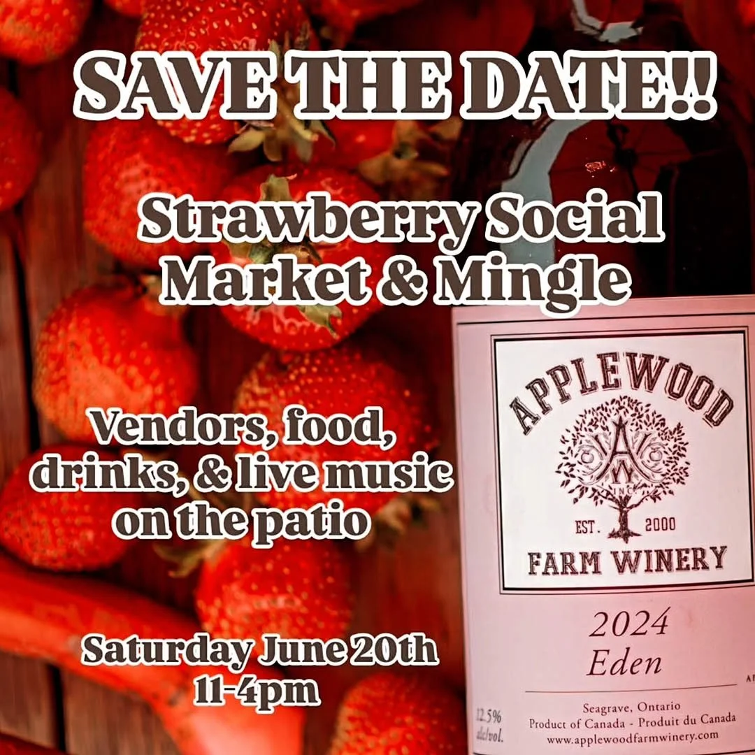 SAT: Strawberry Social at Applewood Farm Winery