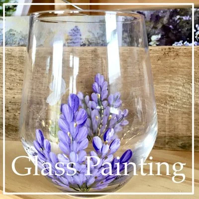 THURS: Glass Painting Workshop at Lavender-Blu