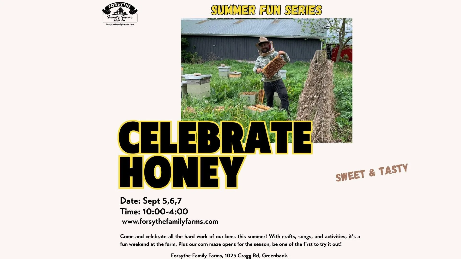 SAT - Summer Fun - Celebrate Honey