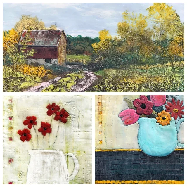 SAT: Intermediate Encaustic at Meta4 Contemporary Art Gallery