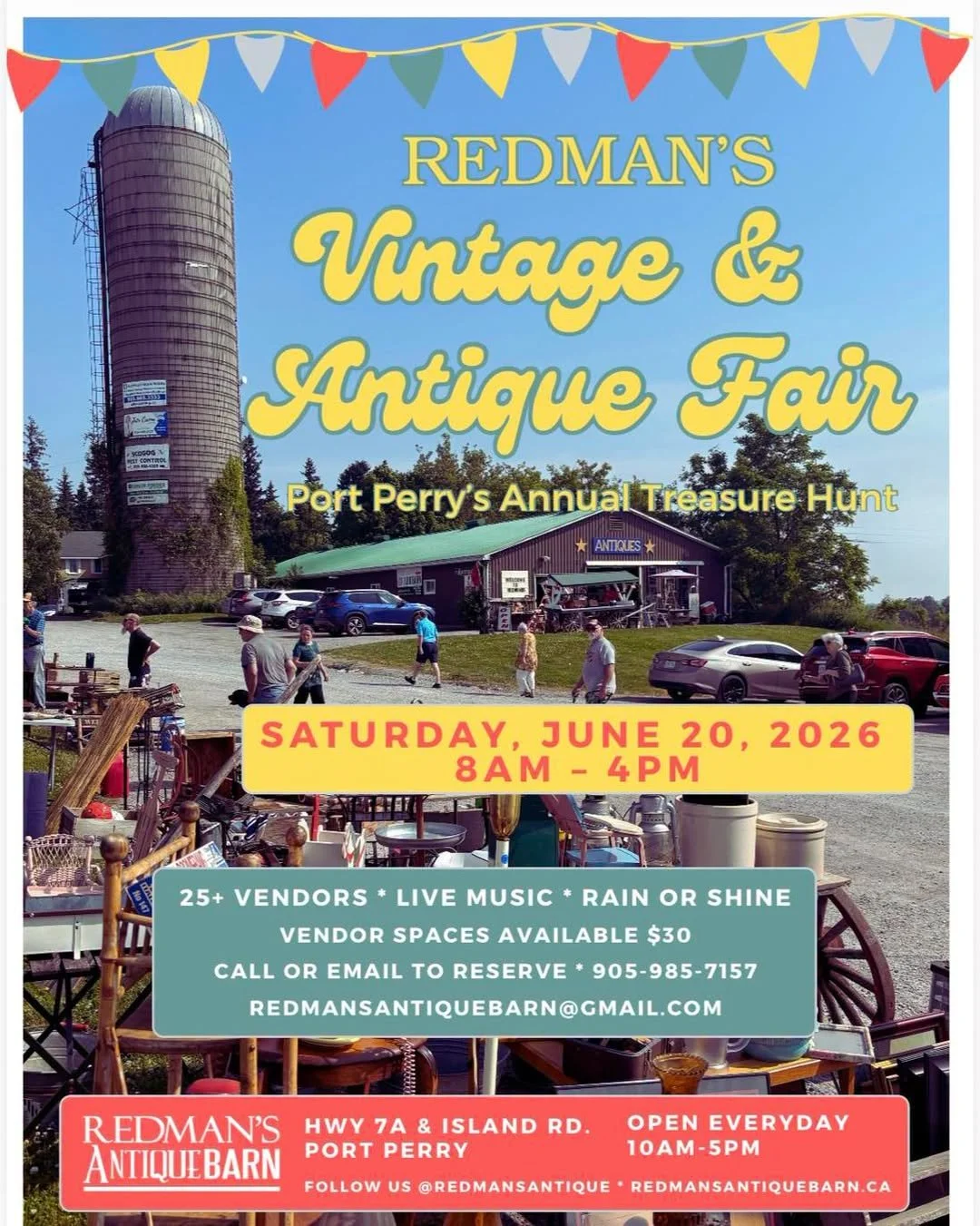 SAT: Redman's Antique Fair