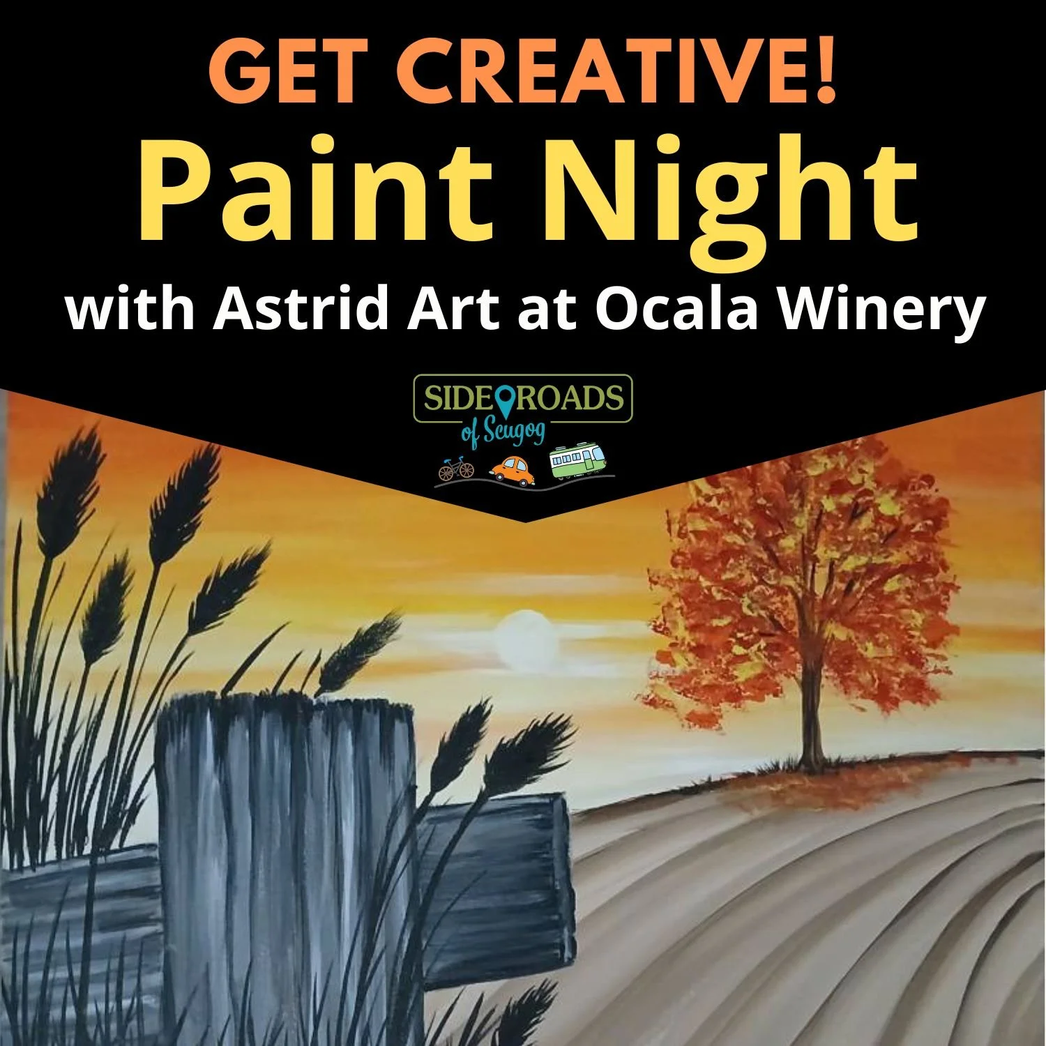 FRIDAY - Paint Nite at Ocala Winery