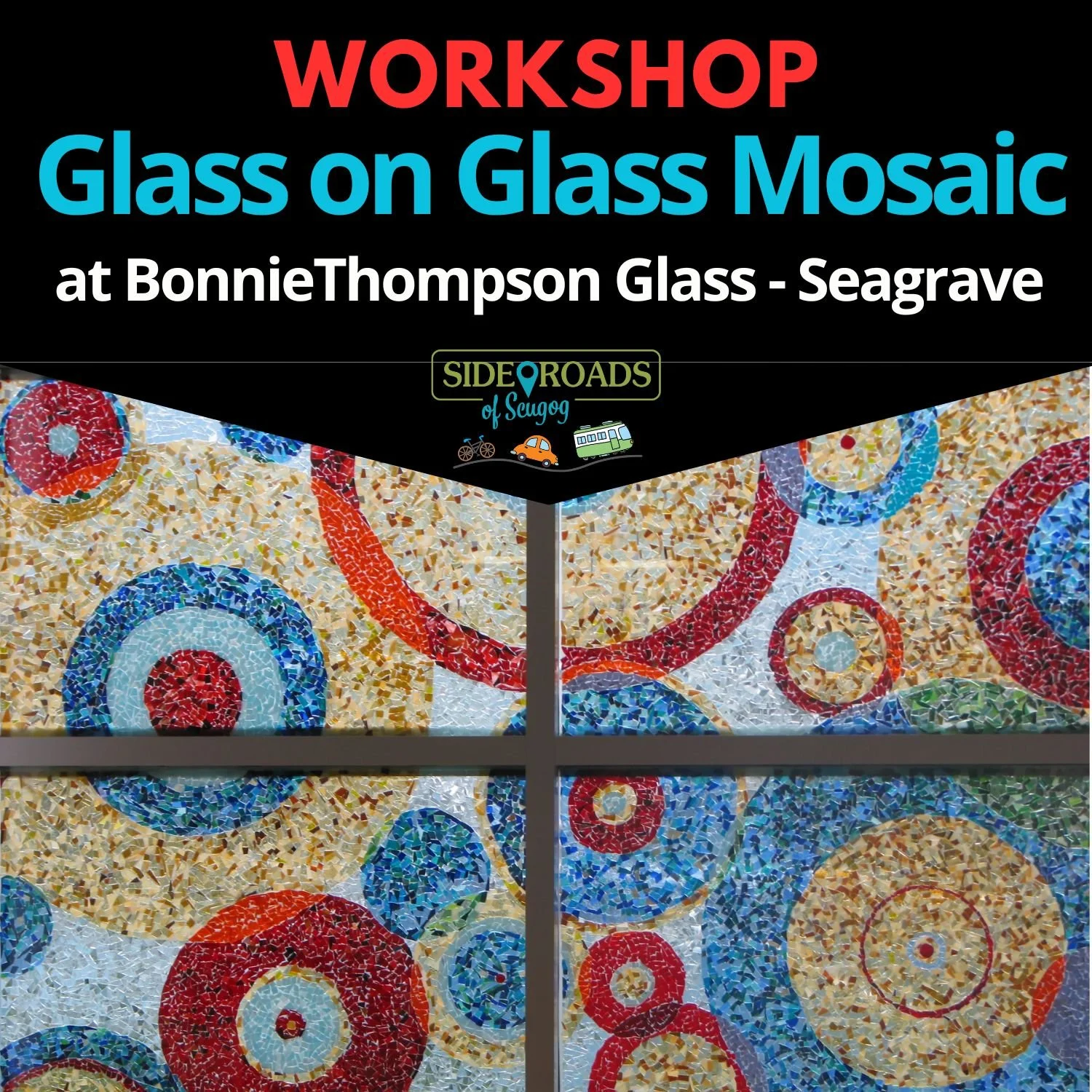 Glass on Glass Mosaics with Bonnie Thompson