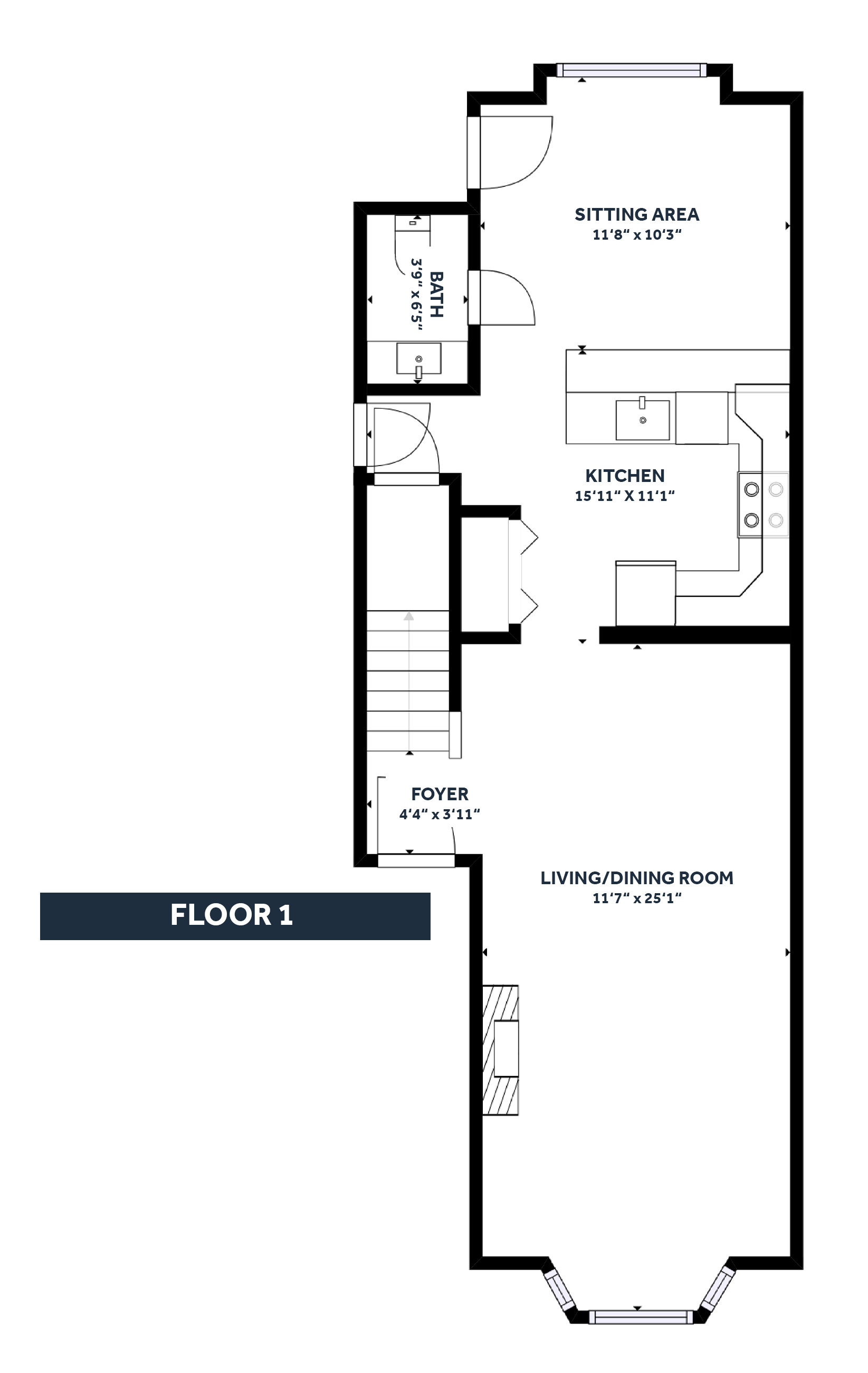 Floor Plans — Water’s Edge Townhomes