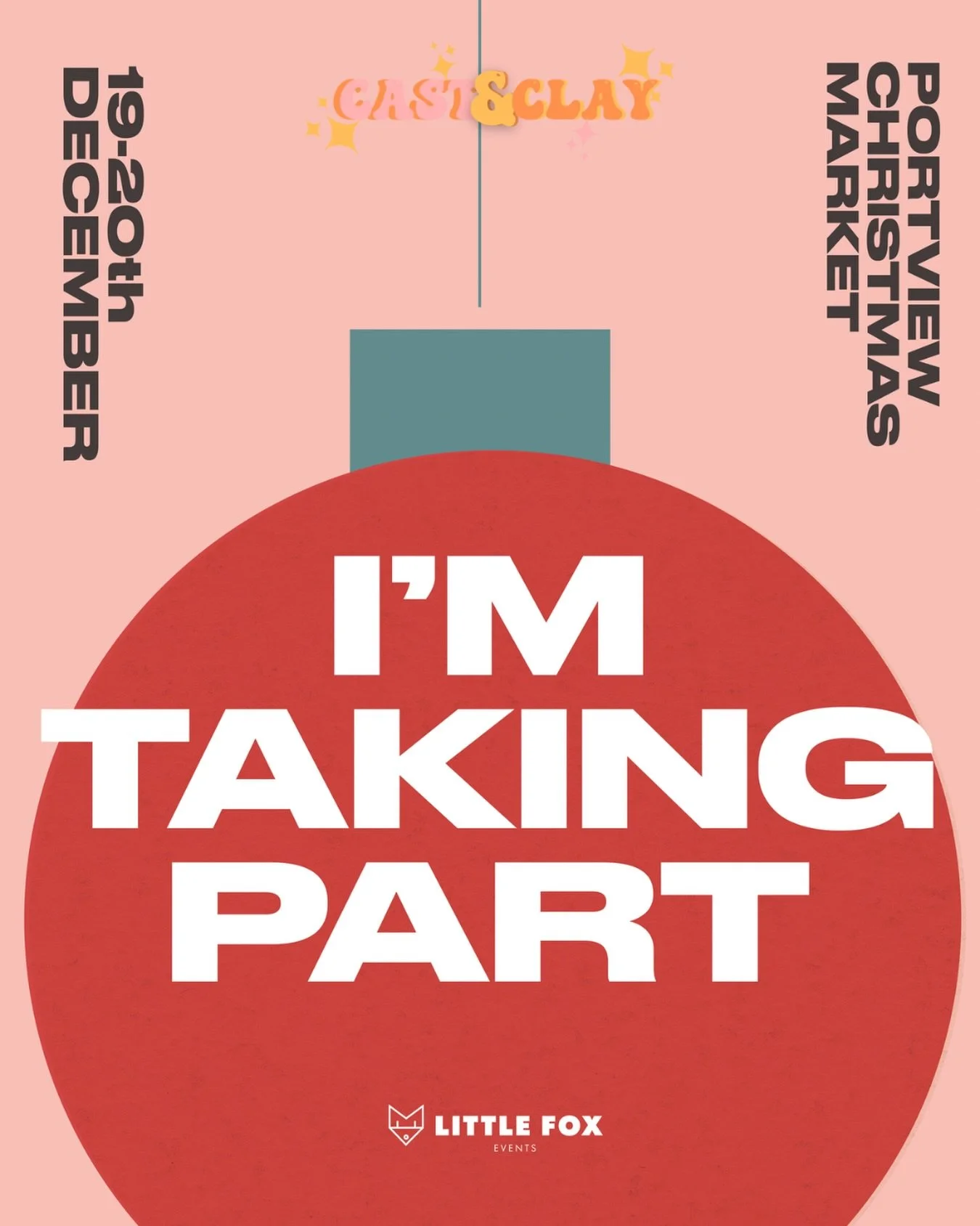 Very excited to be back at Portview Christmas Market next weekend for the final Christmas market of the season - saving the best for last! 🎄 

This is your last chance to get your hands on any handmade jewels from me until the new year as my website