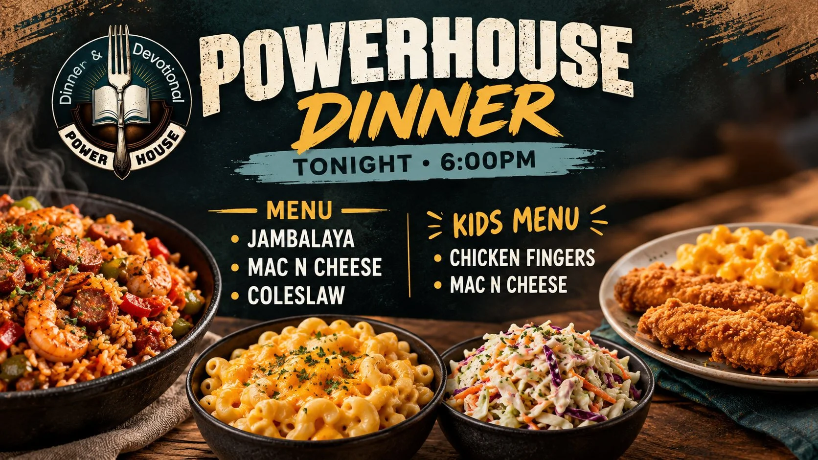 Power House Dinner &amp; Devotional