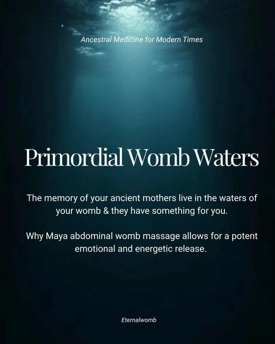 Let me Be Like Water. 💧 
&bull;
Booking Now for April in person 
Mayan Womb/Abdominal/Body work. 🐆 Let&rsquo;s start with a womb reading, move into a womb steam and end with a Mayan Womb Sobada (Massage). 

Here to serve the collective wombs. 🌹