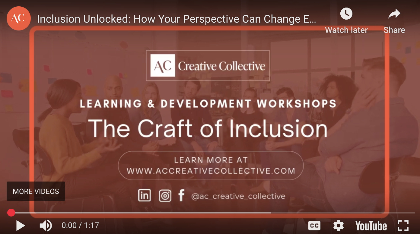 Inclusion Unlocked: How Your Perspective Can Change Everything