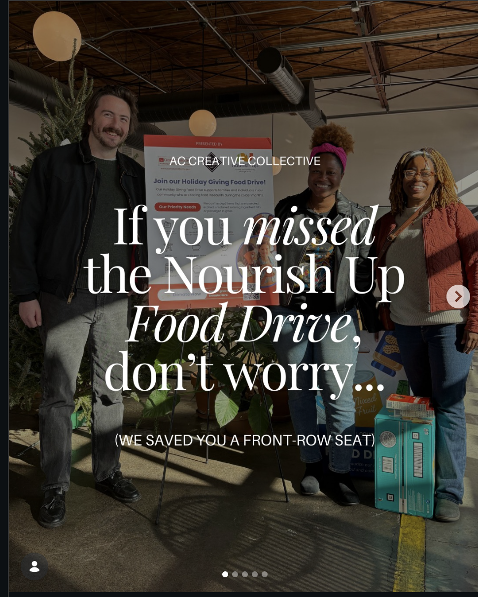 Holiday Giving Food Drive