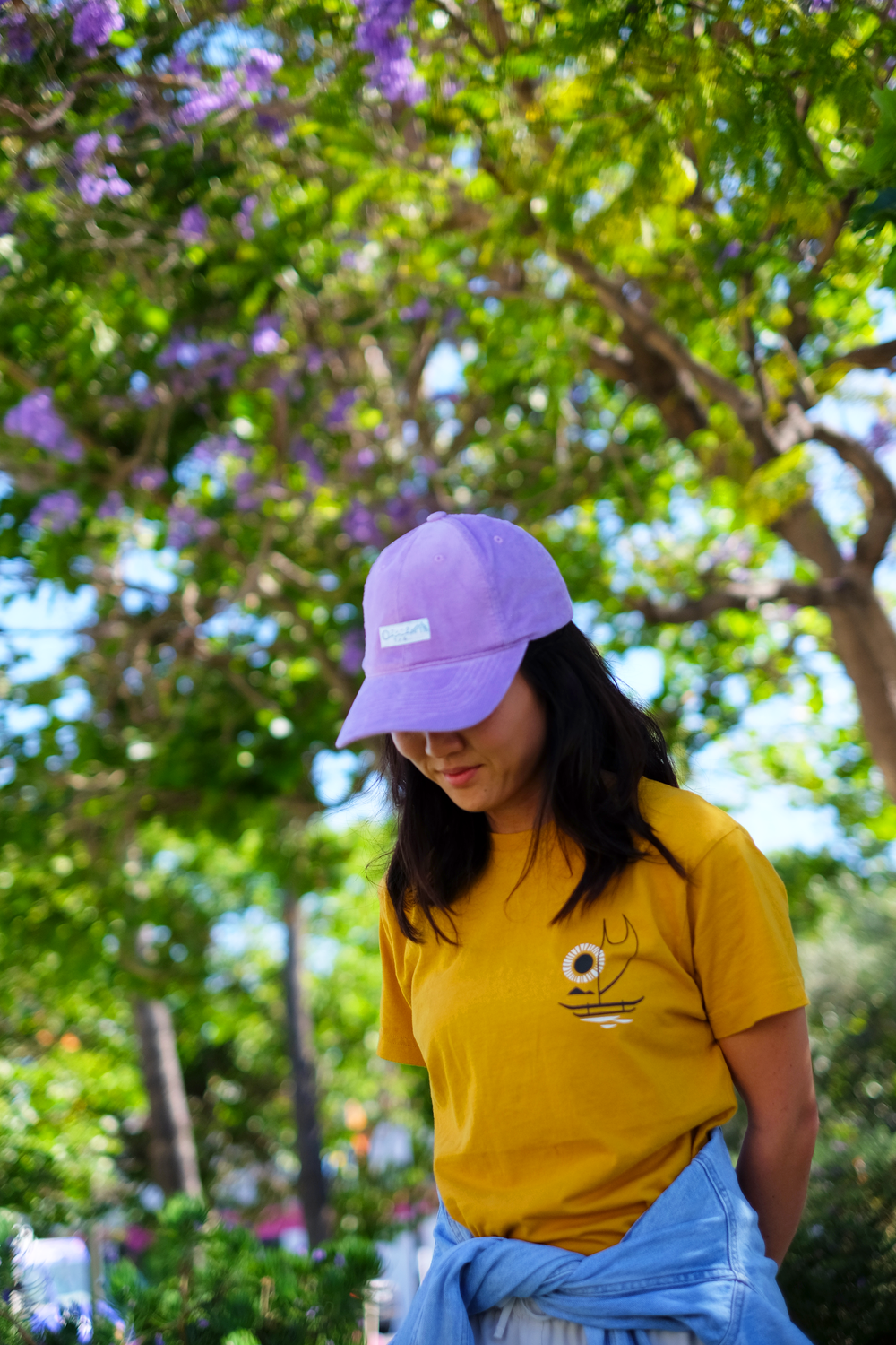 Lavender Corduroy Baseball Cap — KadonoKnows