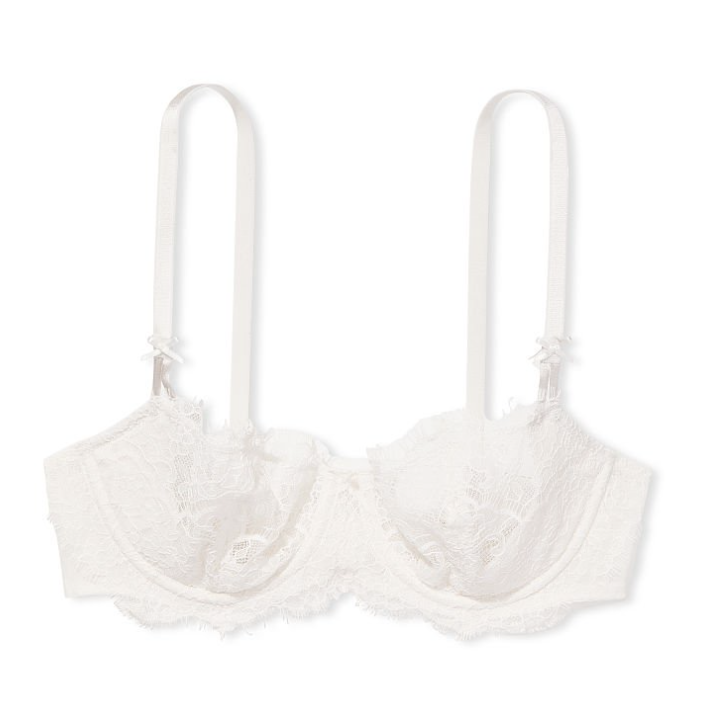 White Lace Bra