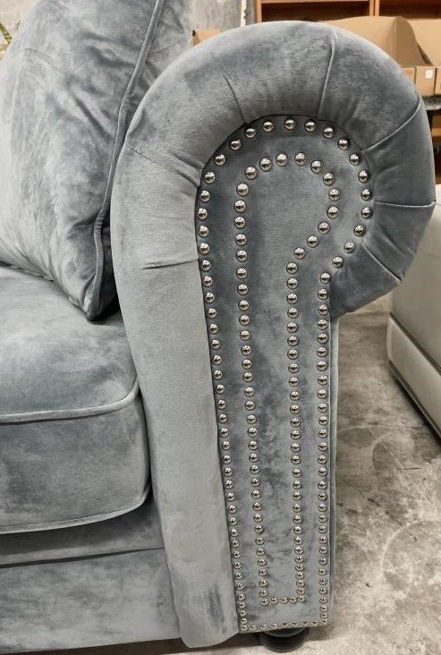 Coastal blue Nailhead Sofa Fabric 1.jpeg
