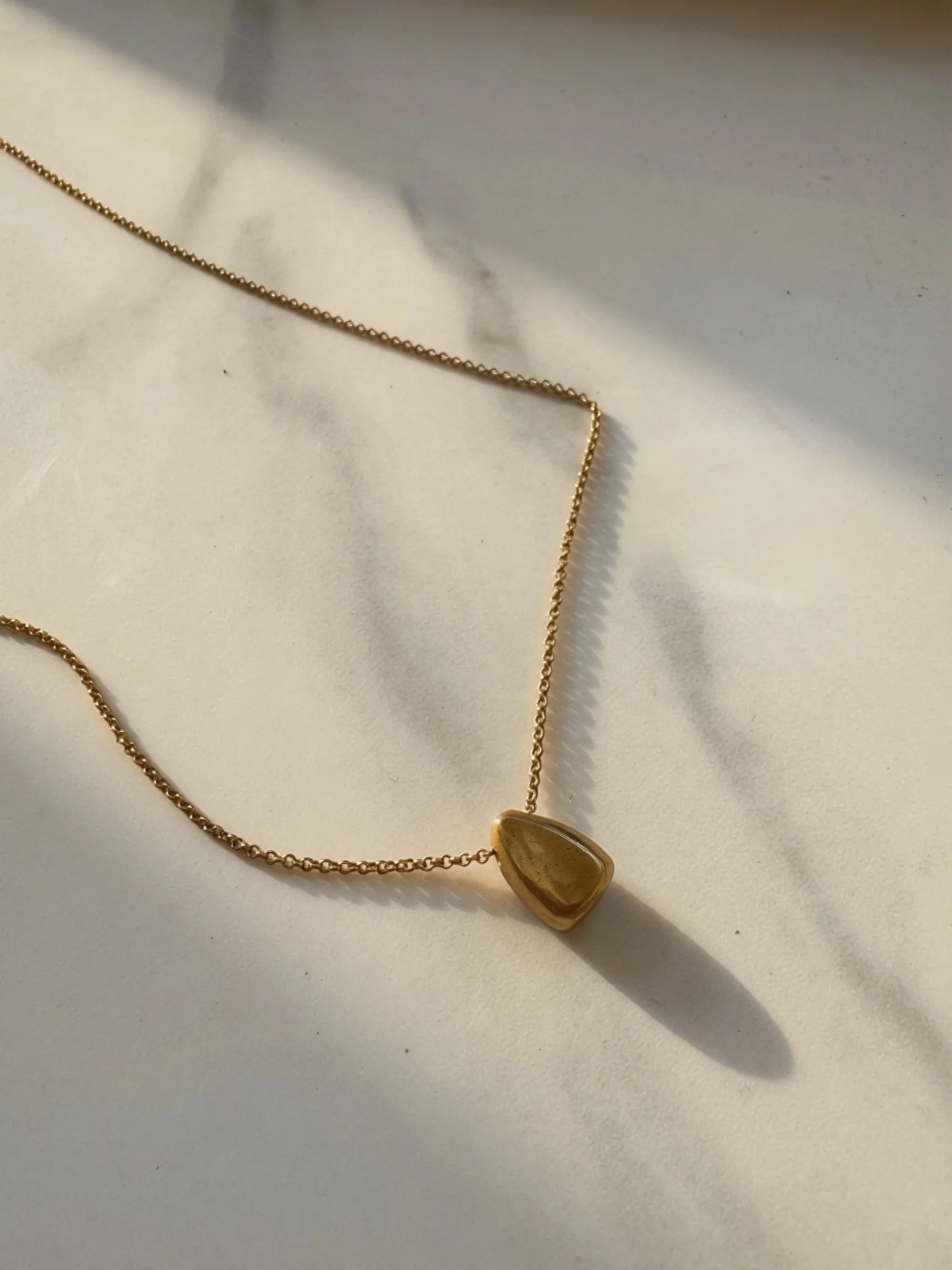 Simple Stone Necklace