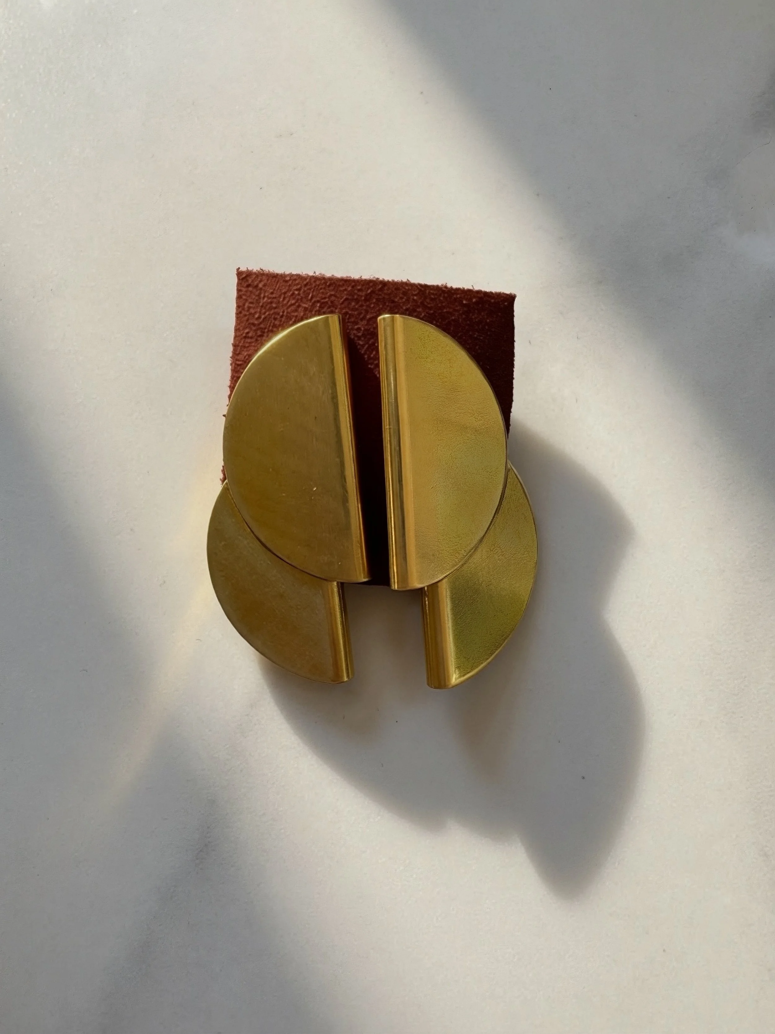 Double Half Circle Earrings