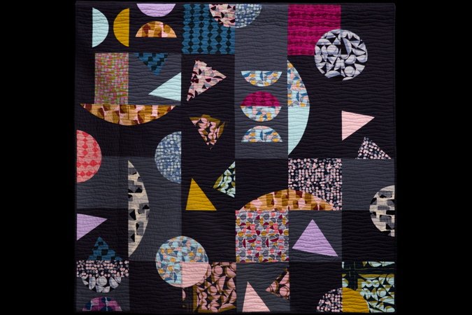 Judge's Choice: Karen Stone - Floating Shapes by Rita D'Alonzo