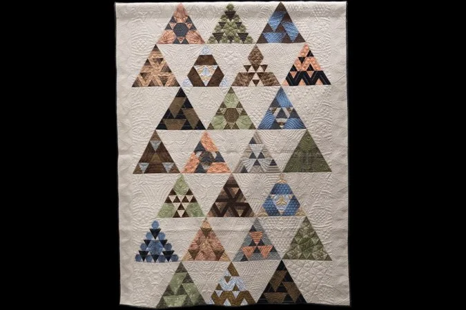 Best Graphic Quilt -Toes in Japan by Susan G Foster