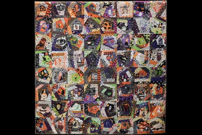 Best I Spy Quilt - Key West Halloween by Heidi August