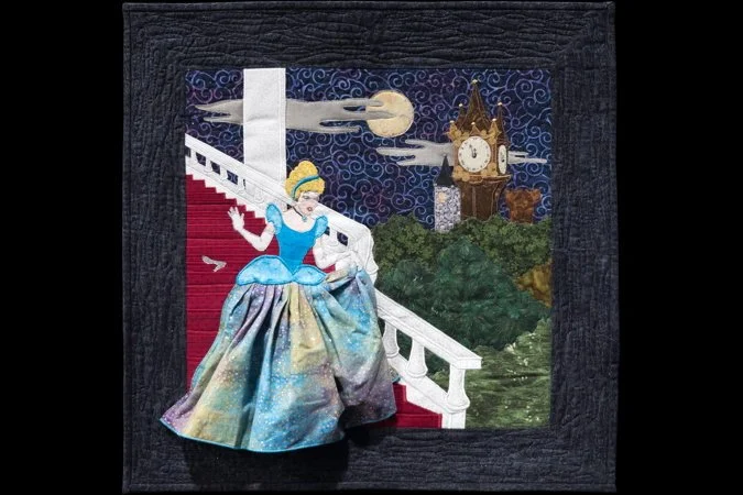 Sew Batik Second Place - Once Upon A Time by Karla Strauss