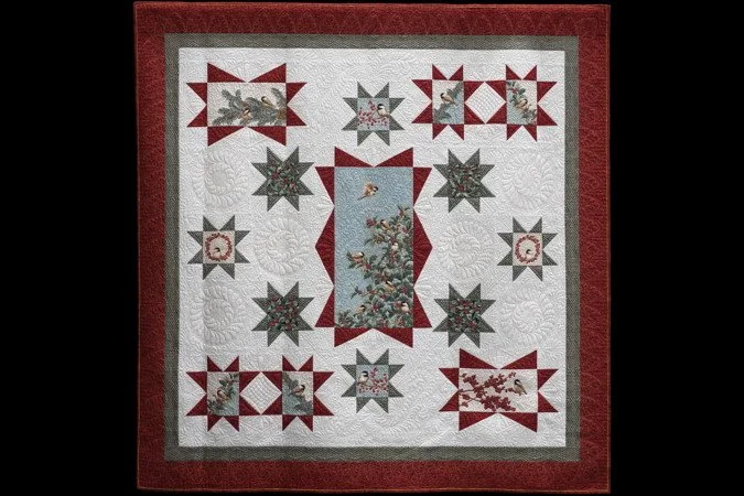 Best Holiday Quilt - Birds of a Feather by Martha Wilson