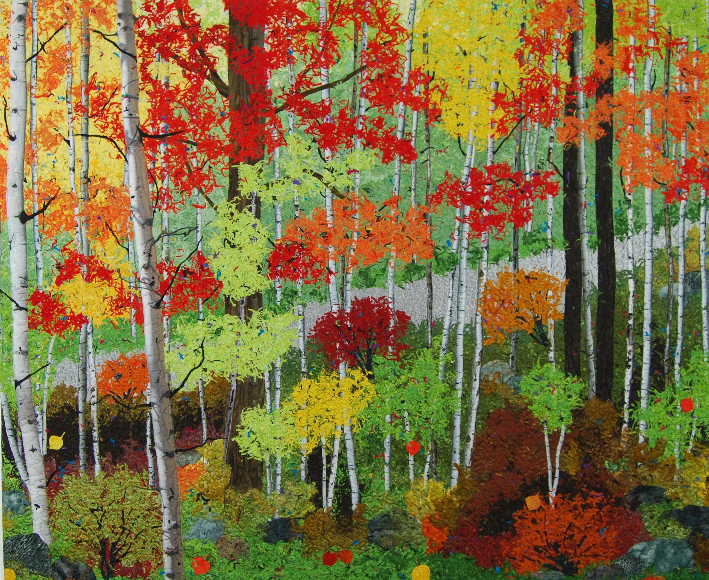 Best Landscape: Hidden Creek by Kaye Iverson, 50" x 42", Windsor, CO