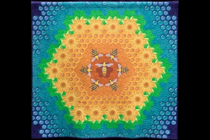 Best Social Awareness Quilt - The Bees Needs by Hope Johnson