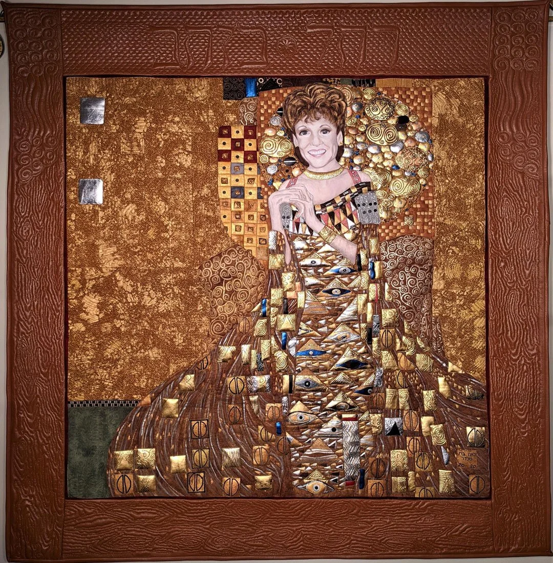 Best Portrait: Ruth In Gold by Lynne Rainen, 43" x 45", New Hampton, NH
