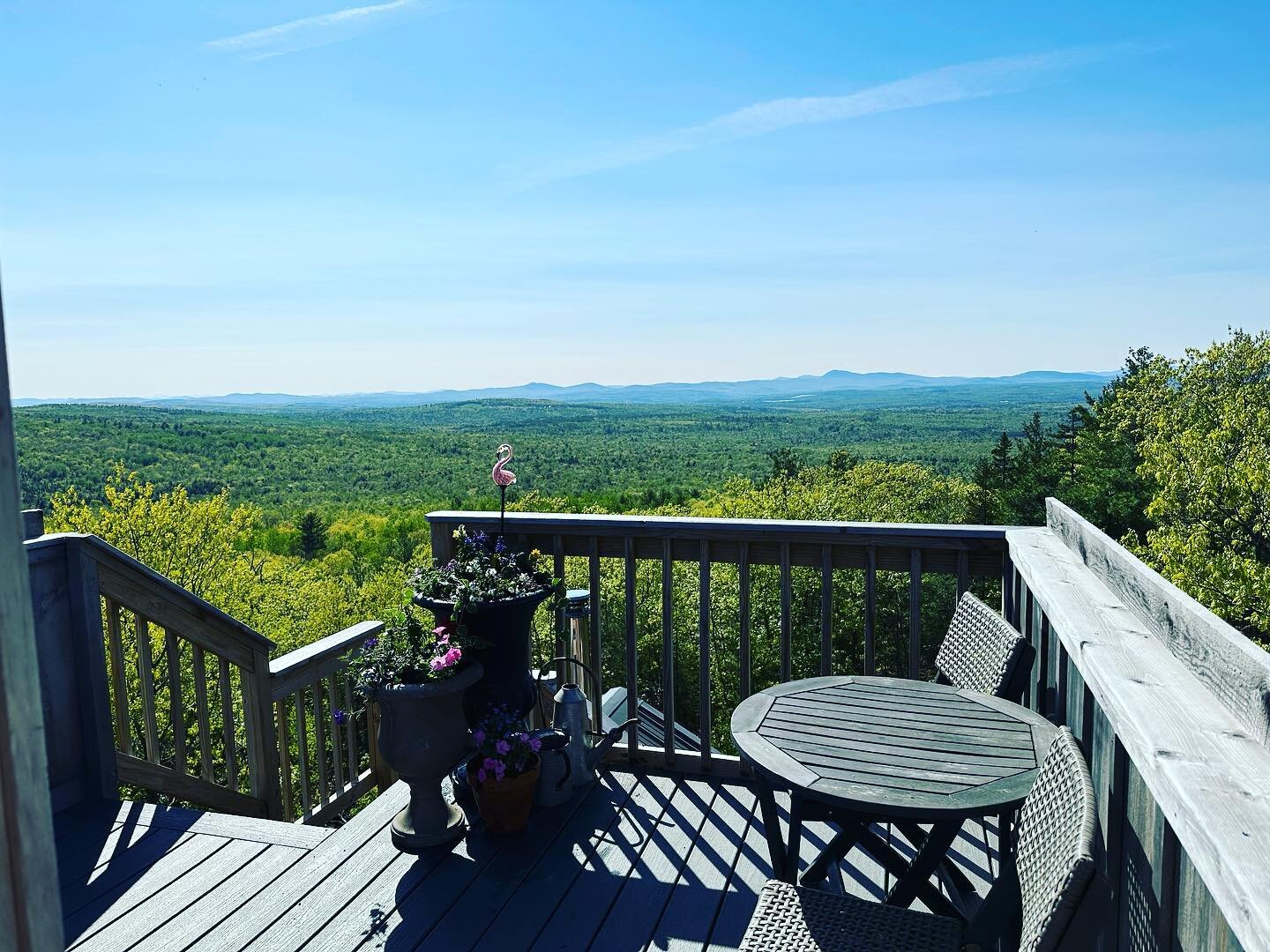 Roof deck is ready at #ahkatyahcabin !! 💕💕#katydidcabins