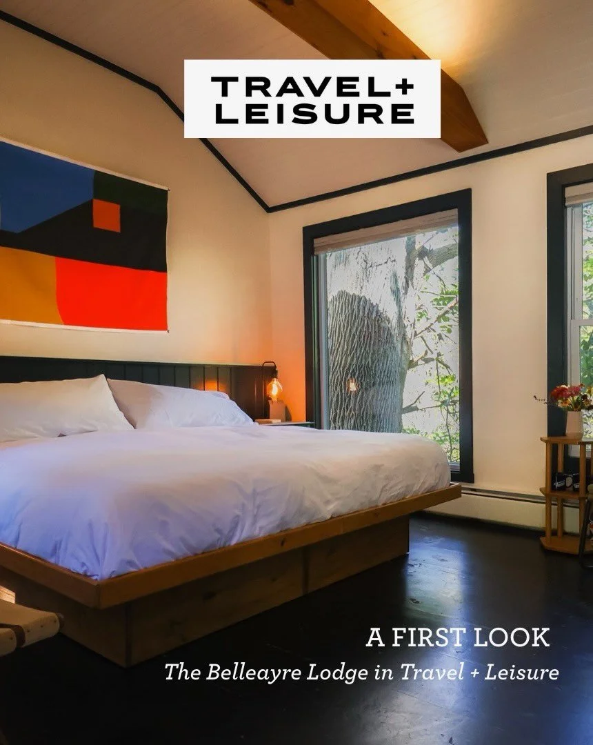 A first look at our next chapter in the Catskills. ✨

We&rsquo;re excited to share that The Belleayre Lodge is featured in Travel + Leisure, offering an exclusive first look at our newest property opening this November in Pine Hill.

Just down the ro
