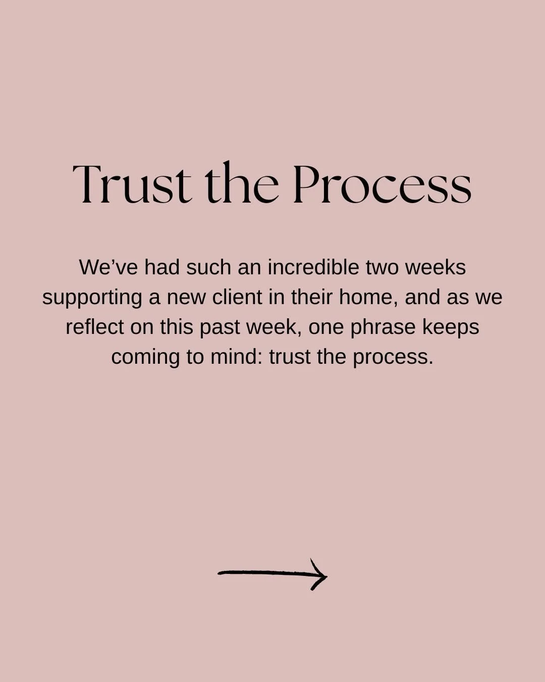 Overwhelmed by clutter? Just &ldquo;Trust the Process&rdquo; ❤️ ❤️