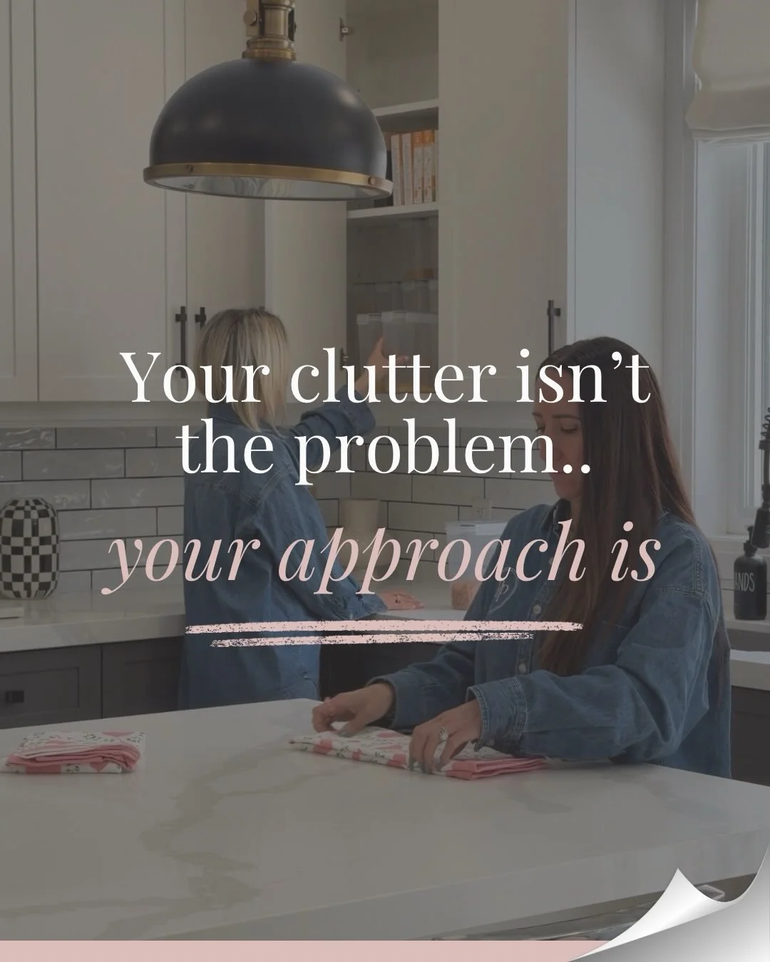 A little advice from two pros&hellip; 🙋&zwj;♀️🙋🏻&zwj;♀️

Instead of tackling your entire home, choose one space and give it your full attention. Small, intentional resets are the ones that actually last.

Save this for a gentle reminder sometimes 